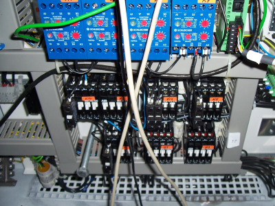 Electrical circuit in control cabinet
